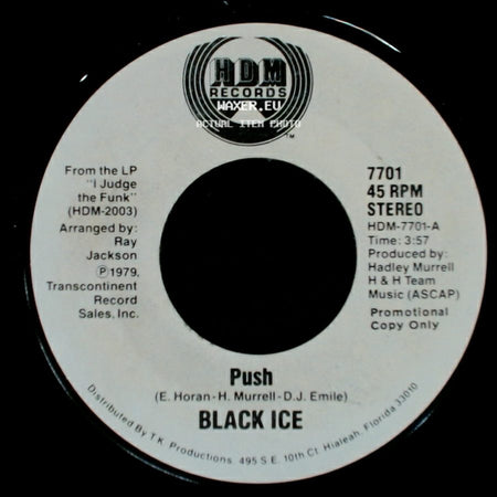 Black Ice - Push / Push side A