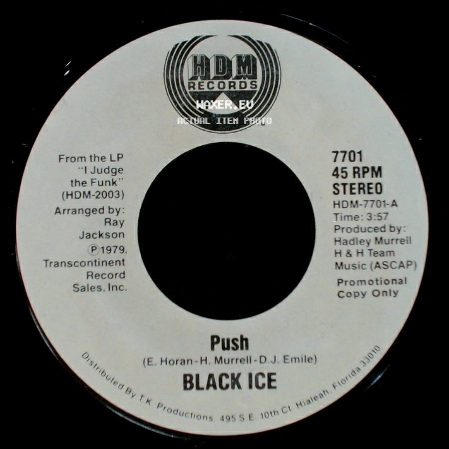 Black Ice - Push / Push side B