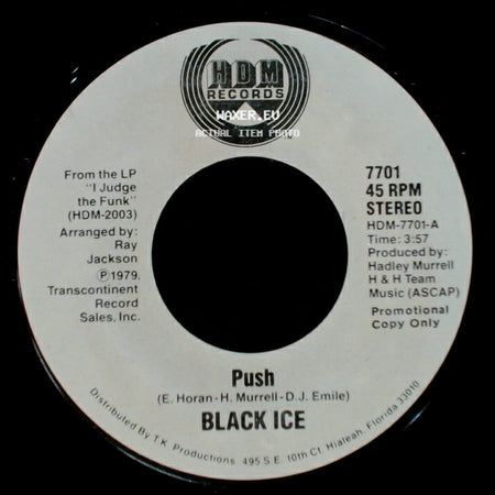 Black Ice - Push / Push side B