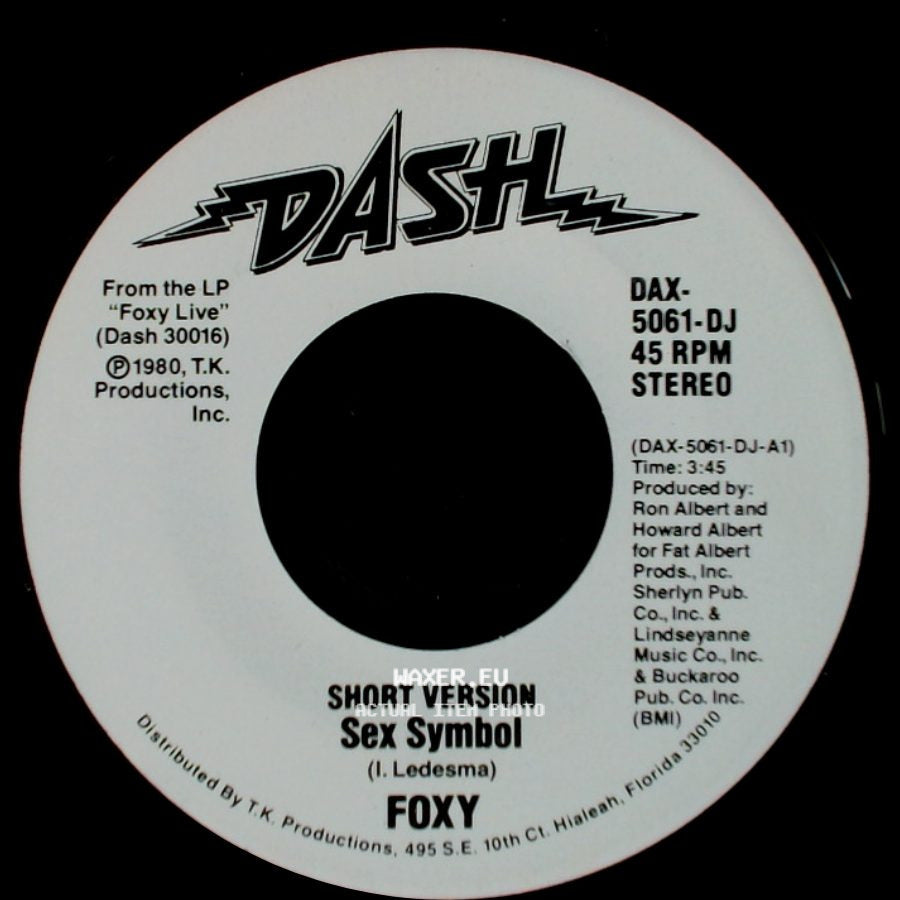 Foxy - Sex Symbol / Sex Symbol side A