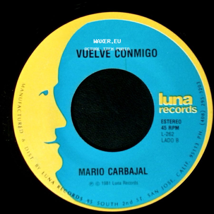 Mario Carbajal - Eres Tu / Vuelve Conmigo side B