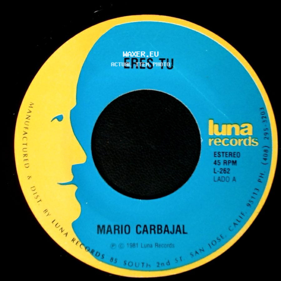 Mario Carbajal - Eres Tu / Vuelve Conmigo side A