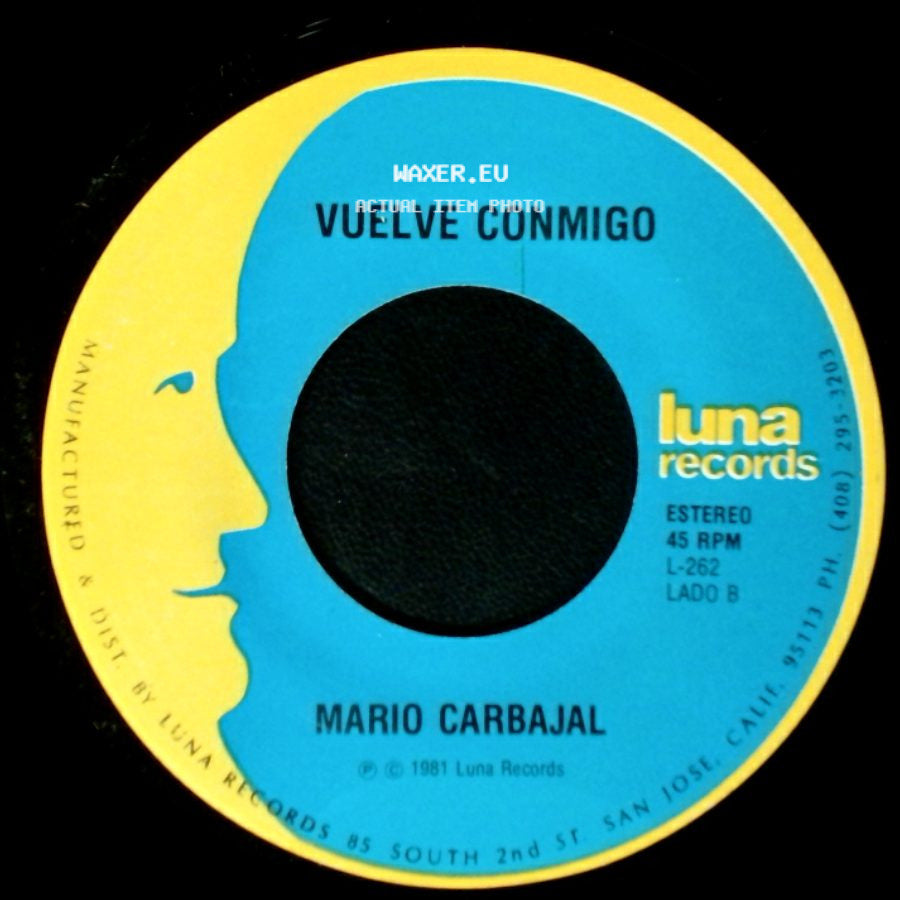 Mario Carbajal - Eres Tu / Vuelve Conmigo side B
