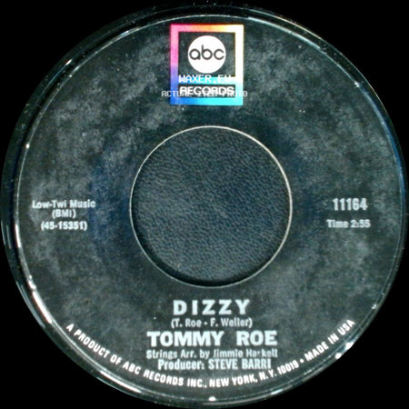 Tommy Roe - The You I Need / Dizzy side B