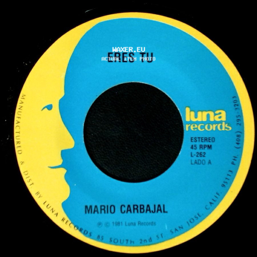 Mario Carbajal - Eres Tu / Vuelve Conmigo side A
