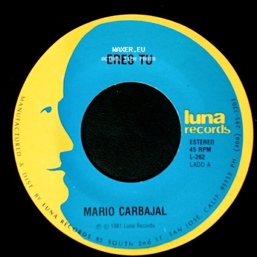 Mario Carbajal - Eres Tu / Vuelve Conmigo side A