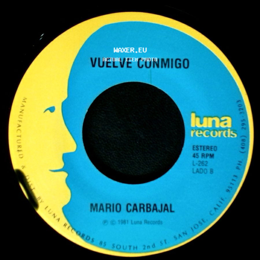 Mario Carbajal - Eres Tu / Vuelve Conmigo side B