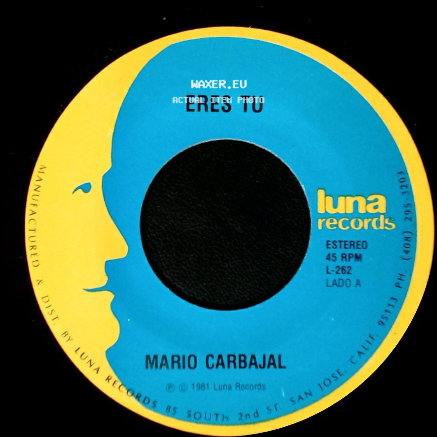 Mario Carbajal - Eres Tu / Vuelve Conmigo side A