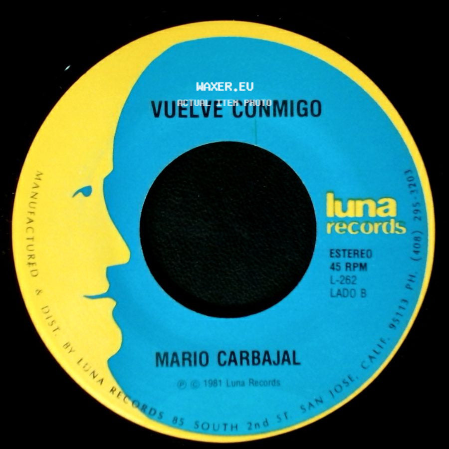 Mario Carbajal - Eres Tu / Vuelve Conmigo side B