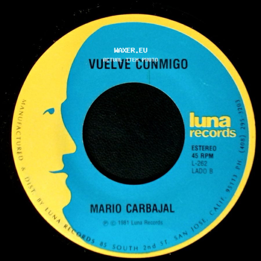 Mario Carbajal - Eres Tu / Vuelve Conmigo side B