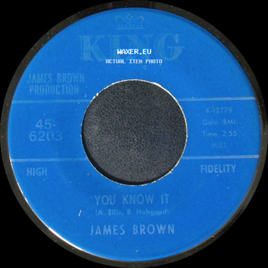 James Brown - You Know It / Santa Claus Goes Straight To The Ghetto side A