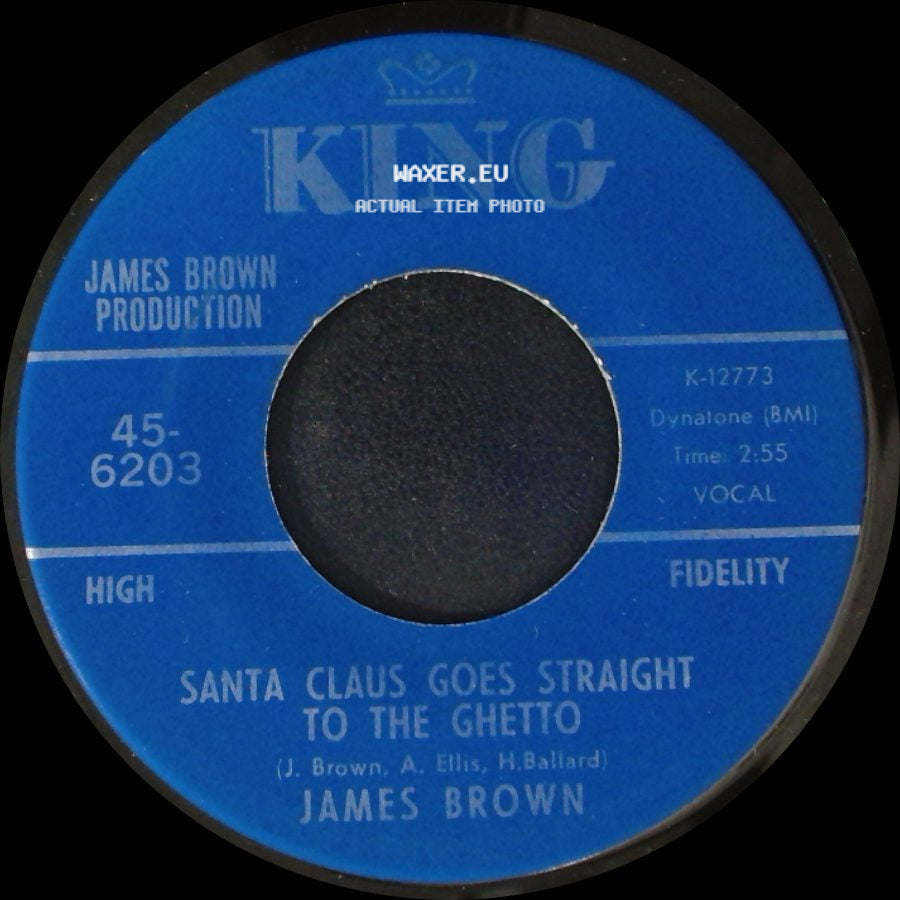 James Brown - Santa Claus Goes Straight To The Ghetto / You Know It side A