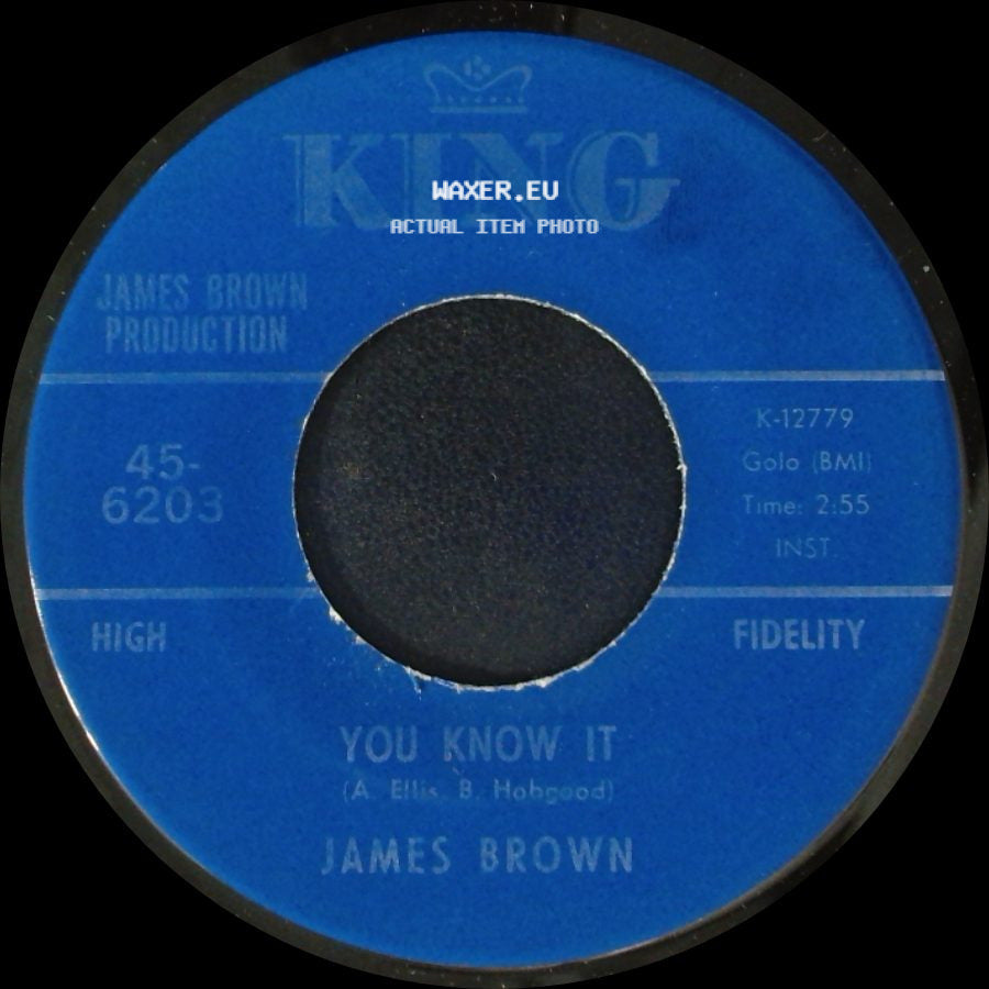 James Brown - Santa Claus Goes Straight To The Ghetto / You Know It side B