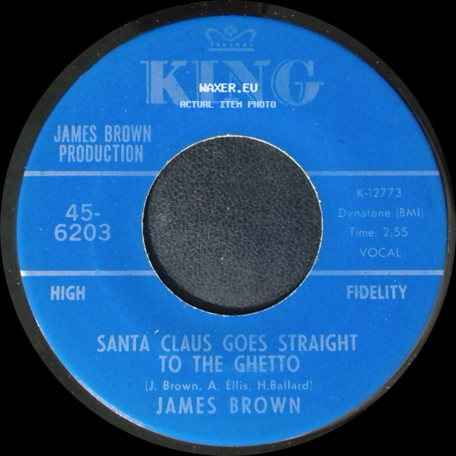 James Brown - Santa Claus Goes Straight To The Ghetto / You Know It side A