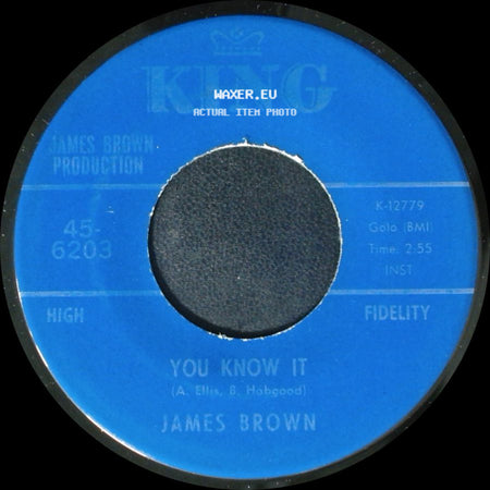 James Brown - Santa Claus Goes Straight To The Ghetto / You Know It side B