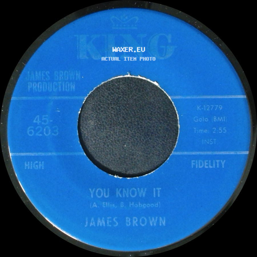 James Brown - Santa Claus Goes Straight To The Ghetto / You Know It side B