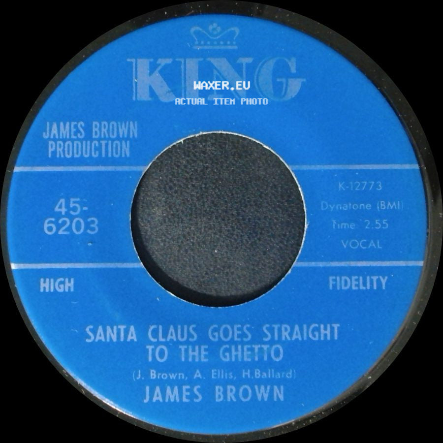 James Brown - Santa Claus Goes Straight To The Ghetto / You Know It side A