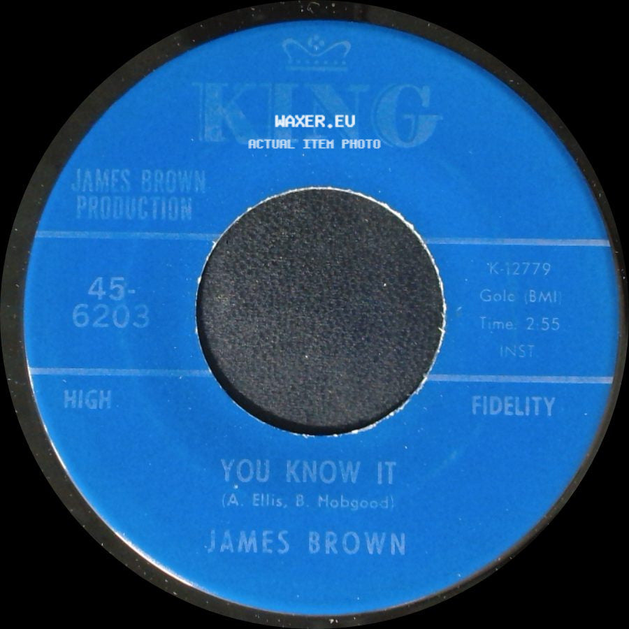 James Brown - Santa Claus Goes Straight To The Ghetto / You Know It side B
