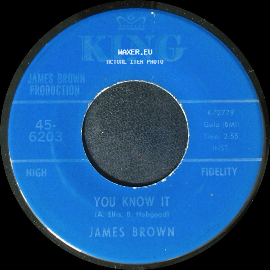 James Brown - Santa Claus Goes Straight To The Ghetto / You Know It side B