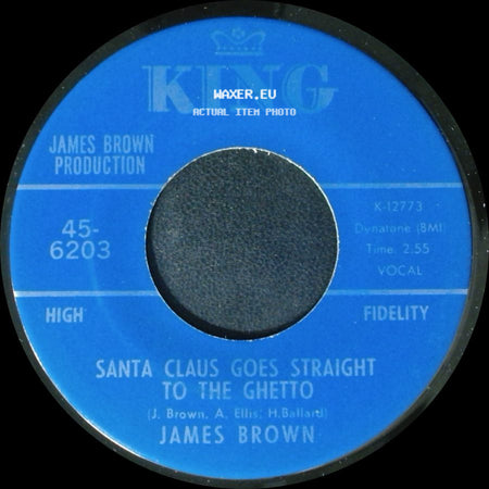 James Brown - Santa Claus Goes Straight To The Ghetto / You Know It side A