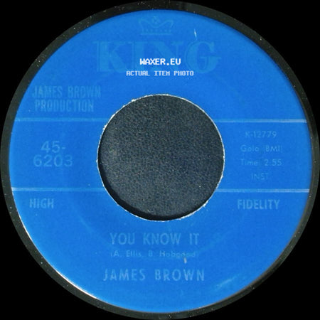 James Brown - Santa Claus Goes Straight To The Ghetto / You Know It side B