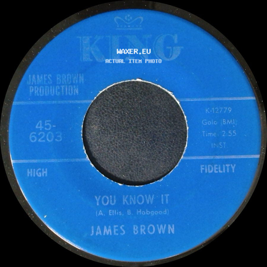 James Brown - You Know It / Santa Claus Goes Straight To The Ghetto side A