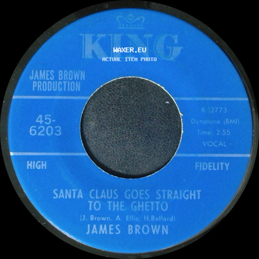 James Brown - You Know It / Santa Claus Goes Straight To The Ghetto side B