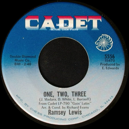 Ramsey Lewis - Down By The Riverside / One, Two, Three side B