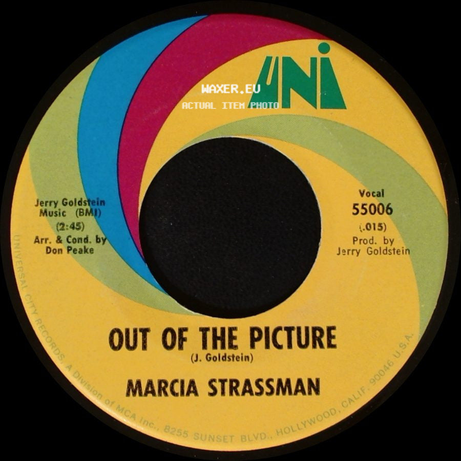 Marcia Strassman - Out Of The Picture / The Flower Children side A