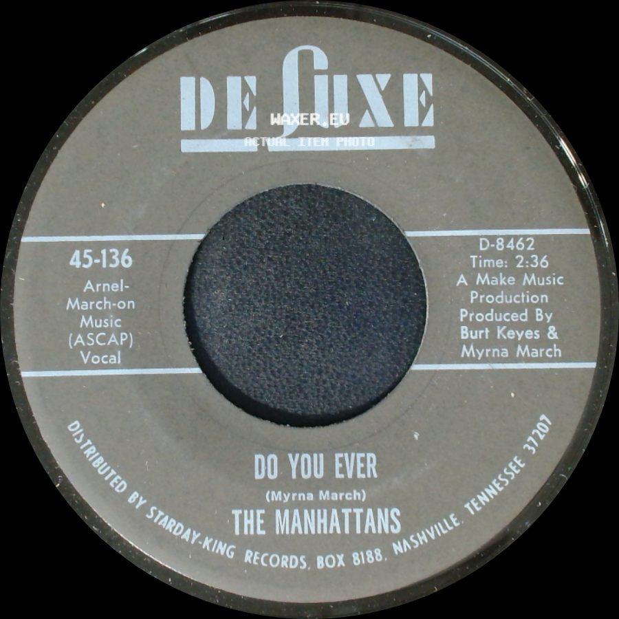 The Manhattans - Do You Ever / I Can't Stand For You To Leave Me side A