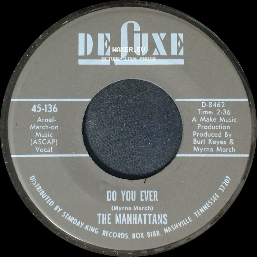 The Manhattans - Do You Ever / I Can't Stand For You To Leave Me side A