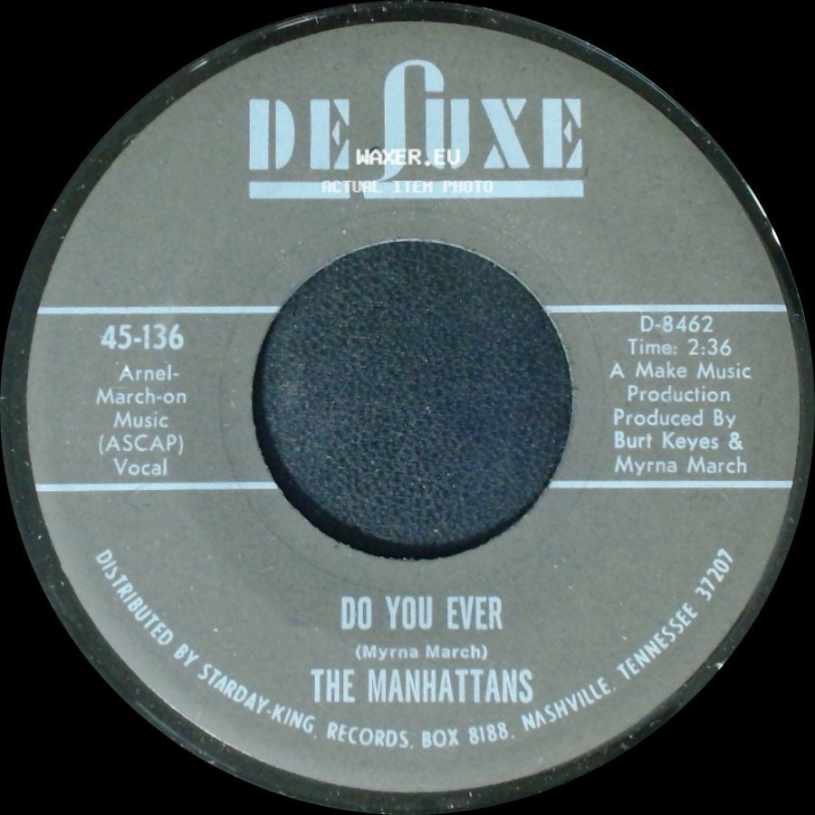 The Manhattans - Do You Ever / I Can't Stand For You To Leave Me side A