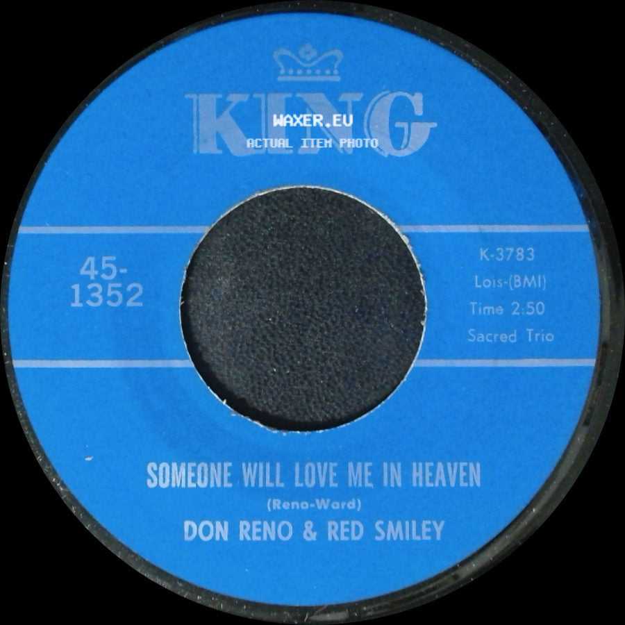 Don Reno & Red Smiley - Tree Of Life / Someone Will Love Me In Heaven side B