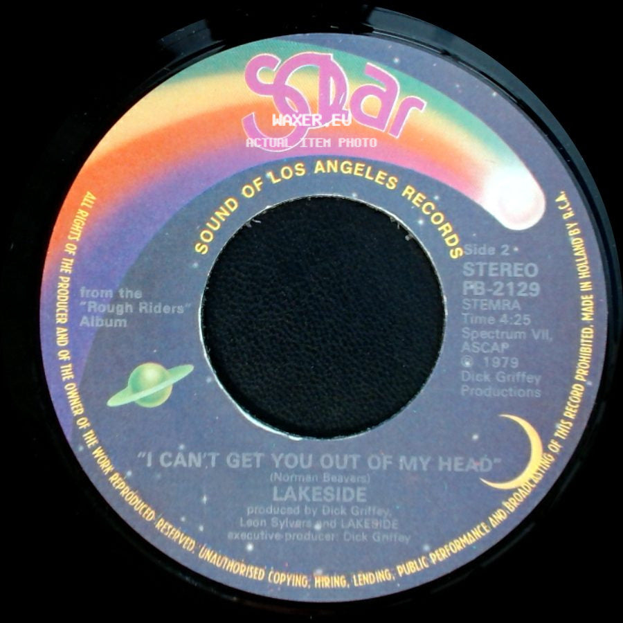 Lakeside - Fantastic Voyage / I Can't Get You Out Of My Head side B