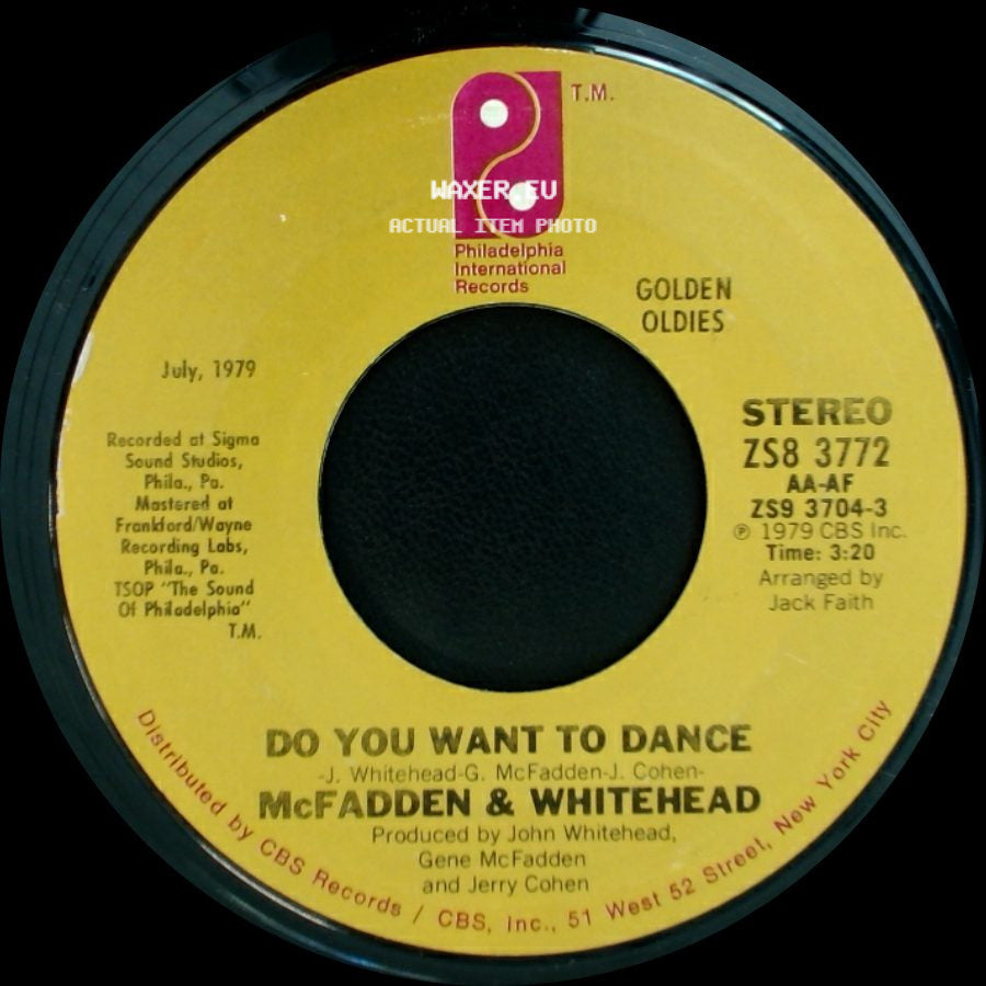 Mcfadden & Whitehead - Ain't No Stoppin' Us Now / Do You Want To Dance side B