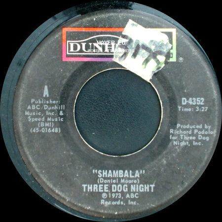 Three Dog Night - Our "B" Side / Shambala side B