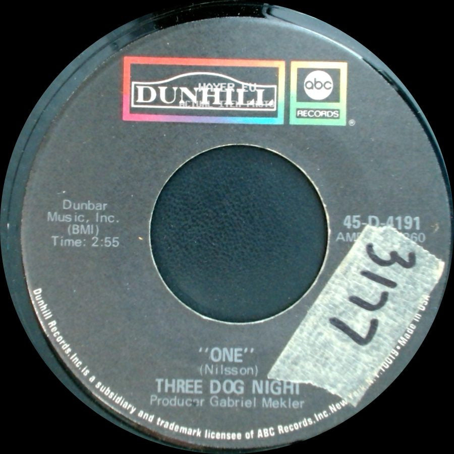 Three Dog Night - One / Chest Fever side A