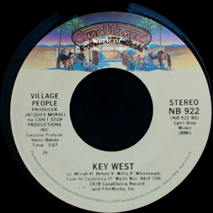 Village People - Macho Man / Key West side B