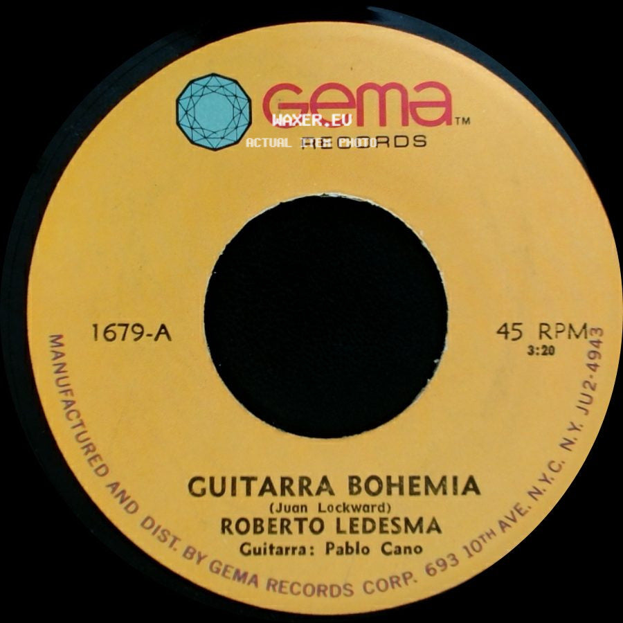 Roberto Ledesma - Guitarra Bohemia / Nosotros side A