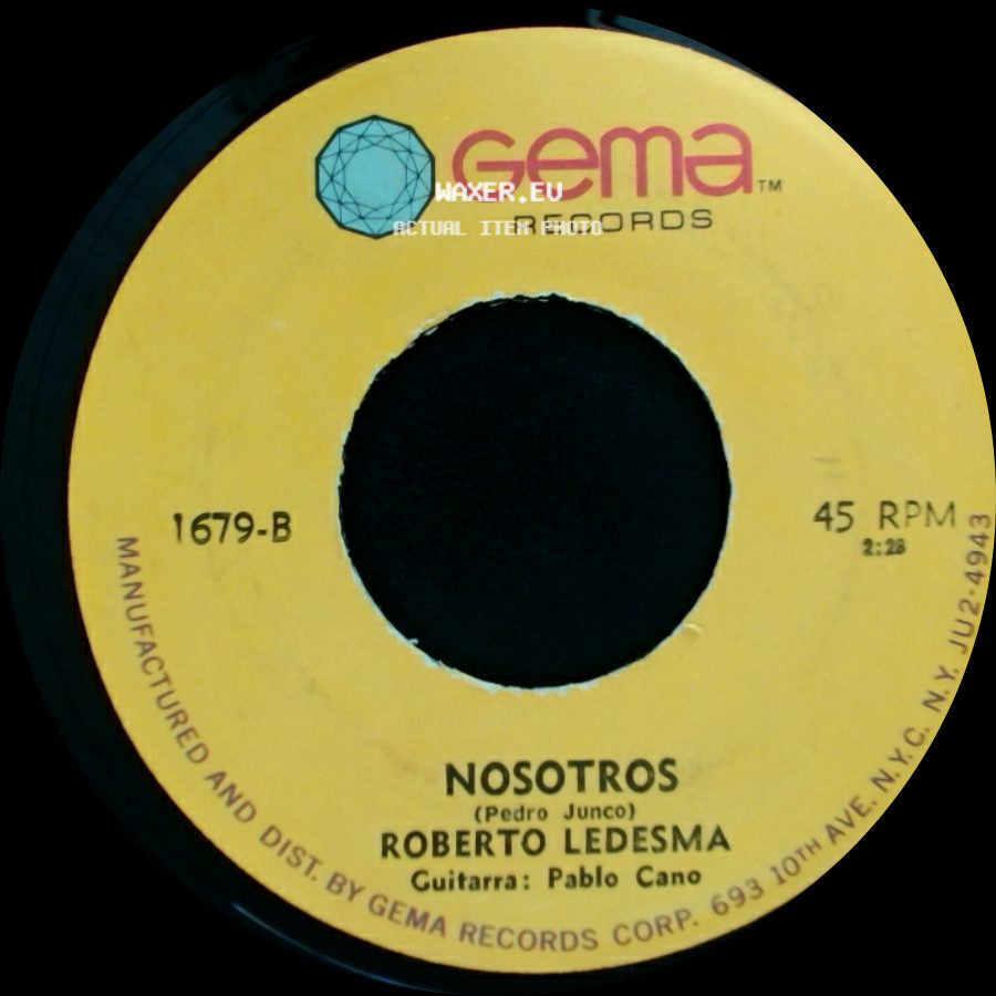 Roberto Ledesma - Guitarra Bohemia / Nosotros side B