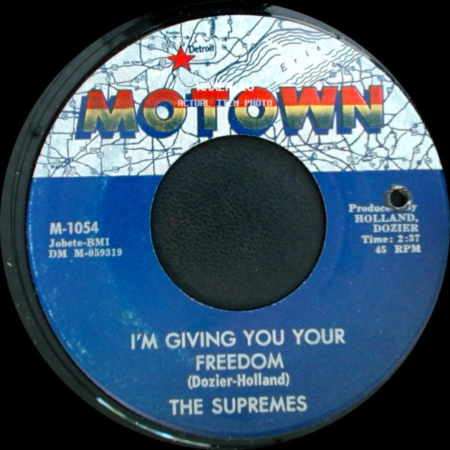 The Supremes - I'm Giving You Your Freedom / Run, Run, Run side A