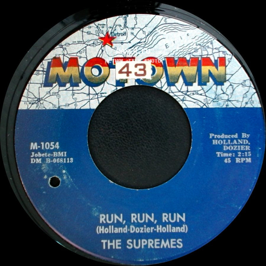 The Supremes - I'm Giving You Your Freedom / Run, Run, Run side B