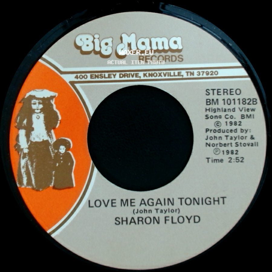 Sharon Floyd - Love Me Again Tonight / The Cowboy And I side A