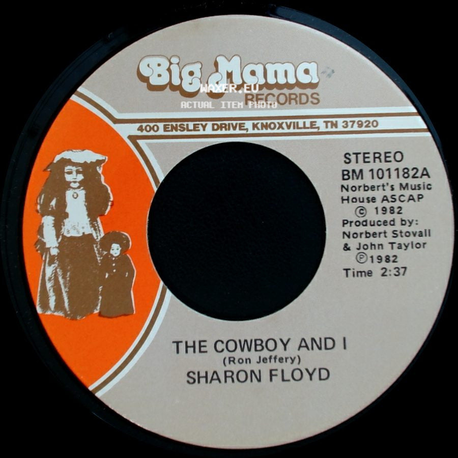 Sharon Floyd - Love Me Again Tonight / The Cowboy And I side B