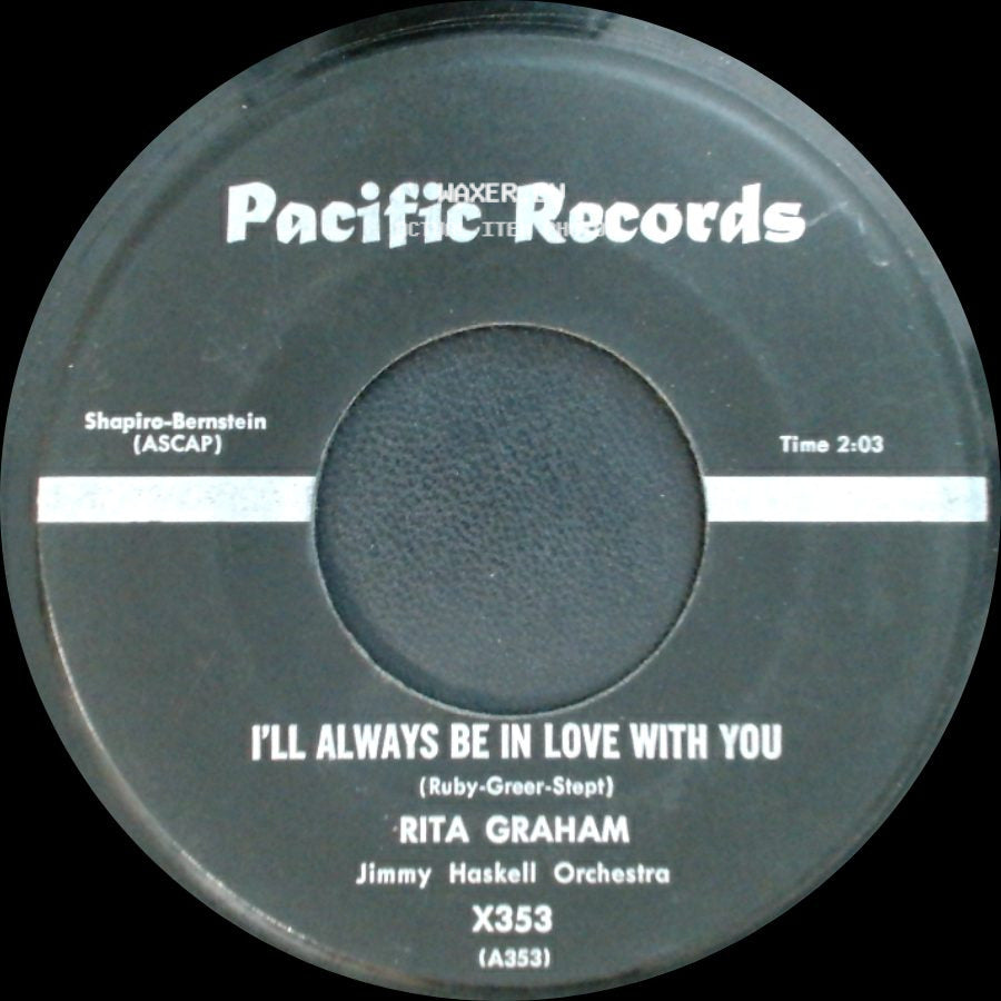 Rita Graham - Angry / I'll Always Be In Love With You side B