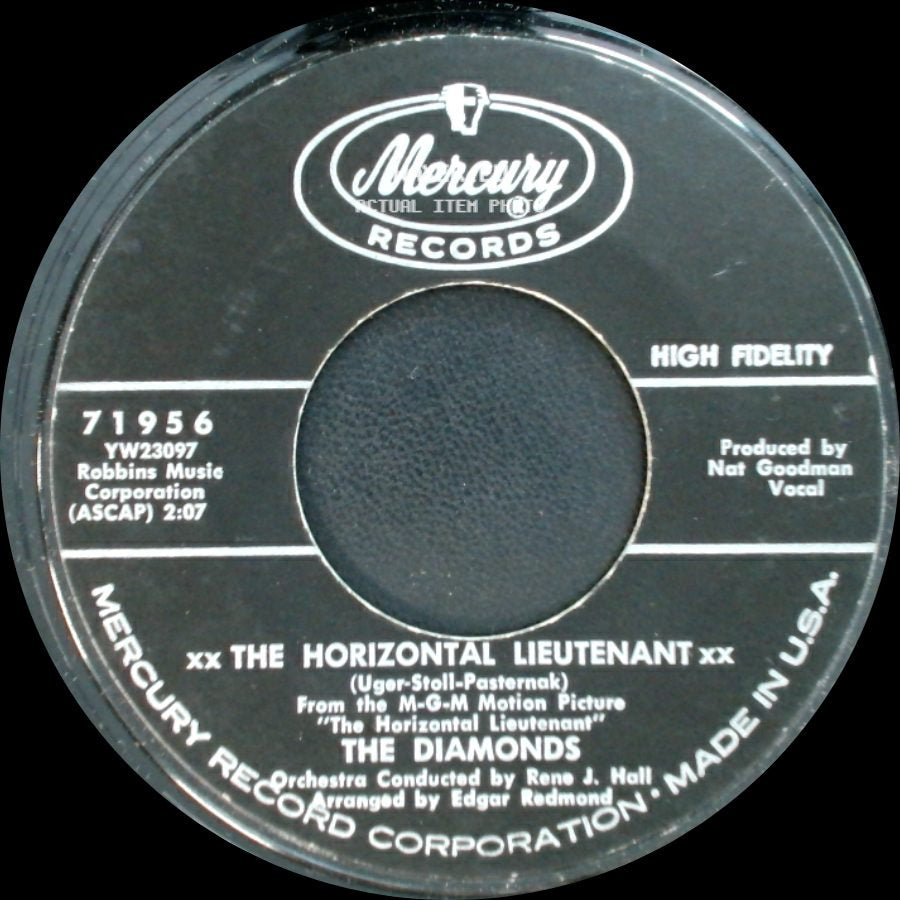 The Diamonds - Vanishing American / The Horizontal Lieutenant side B