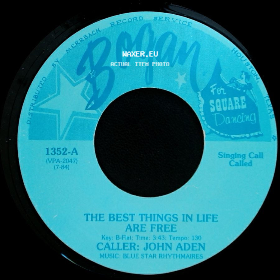 John Aden - The Best Things In Life Are Free / The Best Things In Life Are Free side B