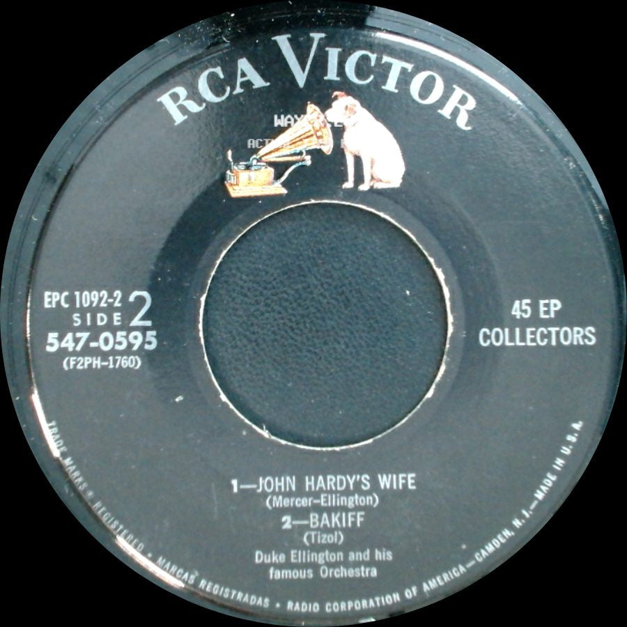 Duke Ellington And His Famous Orchestra - Morning Glory / Dusk / John Hardy's Wife / Bakiff side B