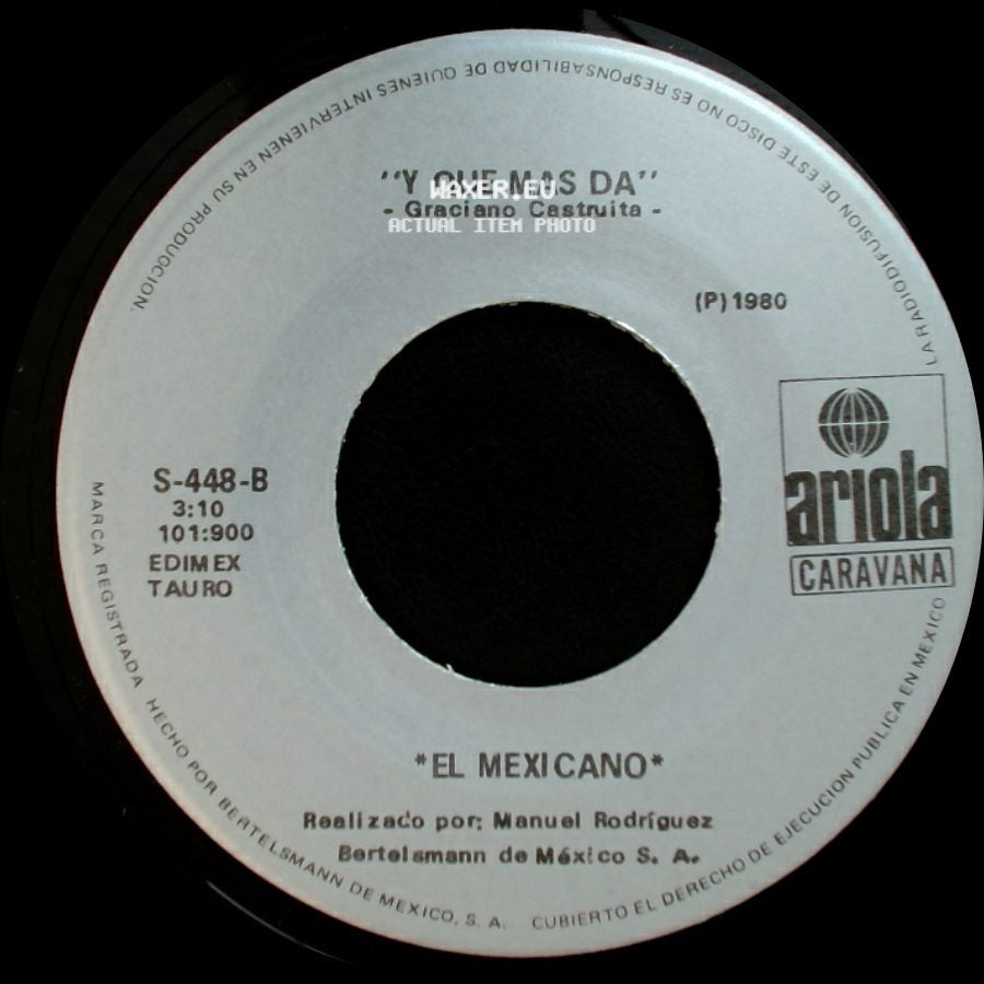 Noe Baena Espindola / Graciano Castruíta - Caminos De La Vida / Y Que Mas Da side B