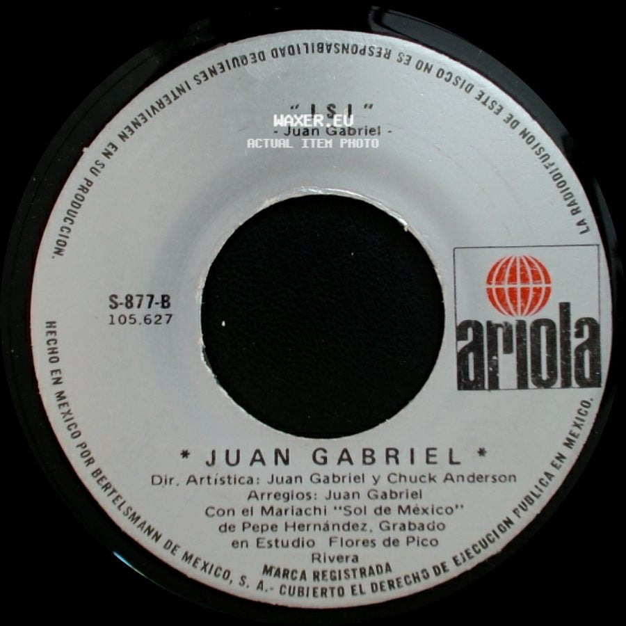 Juan Gabriel - Isi / La Farsante side A